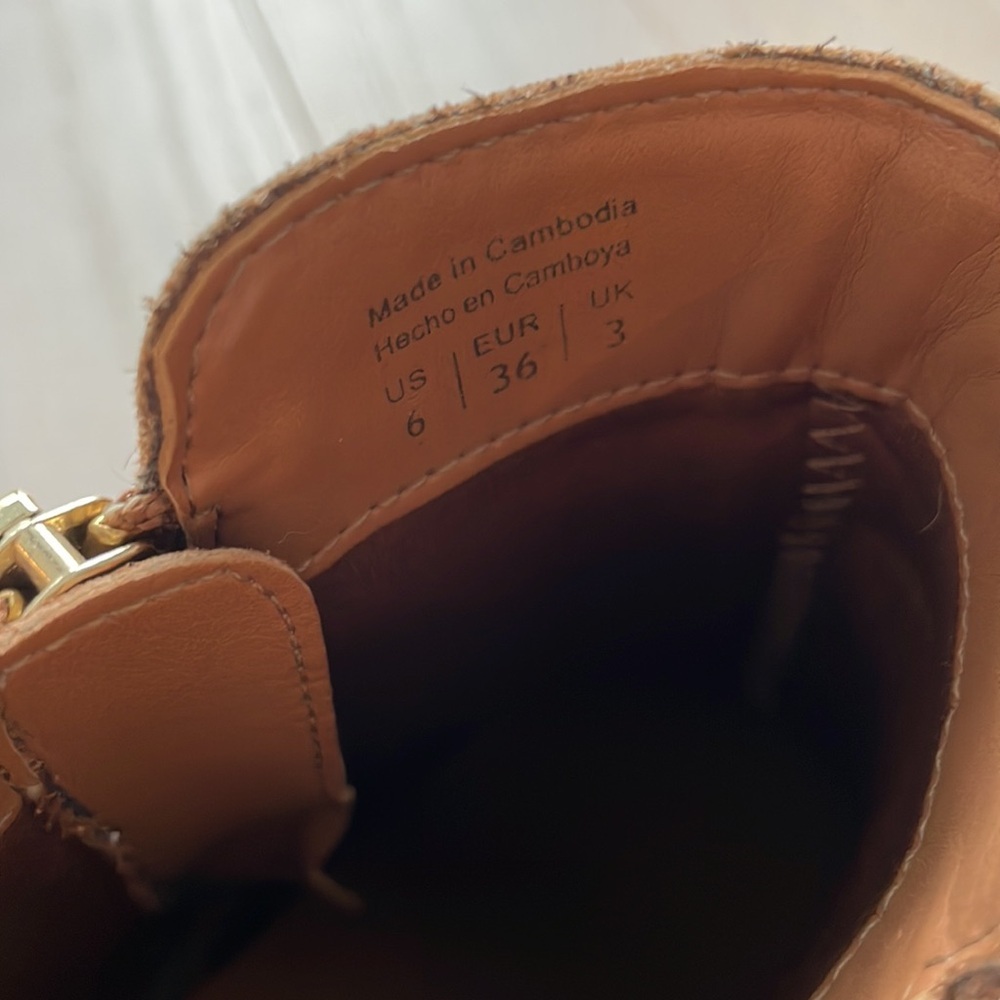 Aldo Tan Suede Heeled Booties - Picture 10 of 10